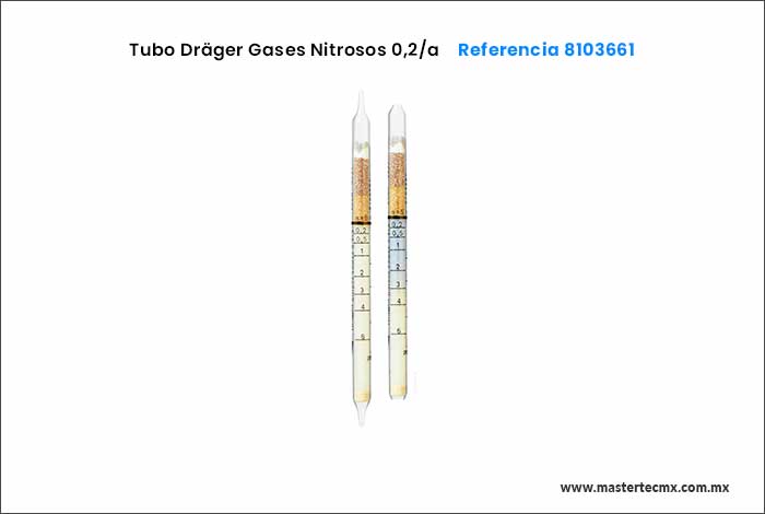 Tubos Drager Detección de Aceite 10/-a-P