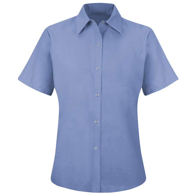 Blusa de trabajo especializada y sin bolsillos color Azul - Red Kap | Mastertec