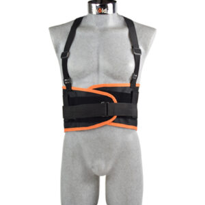 Faja lumbar elástica de alta visibilidad con tirantes, Sköld Safety
