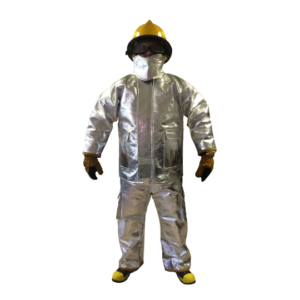 Traje de bombero de aproximación profesional Kevlar aluminizado, Sköld Safety