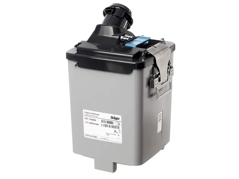 Canister Prellenado Dräger BG ProAir – Dräger México