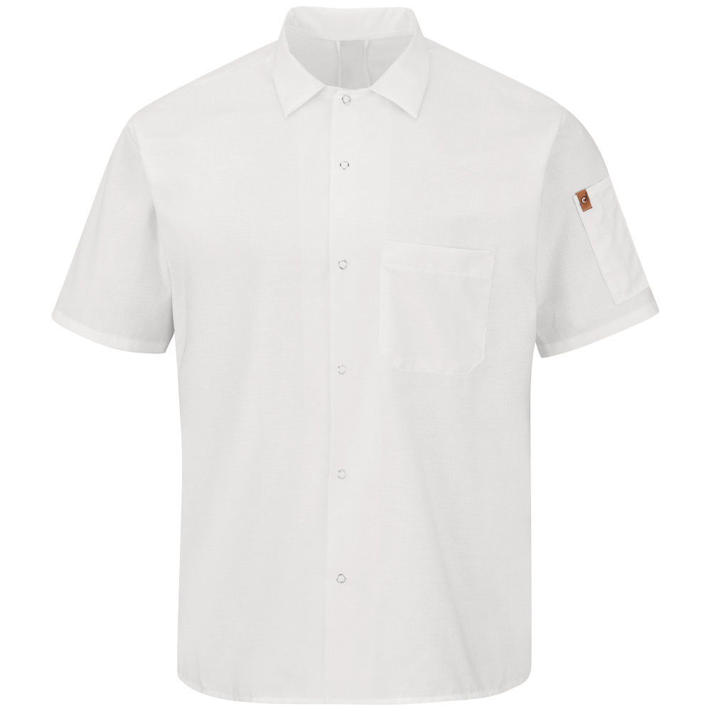 Camisola de cocina para Hombre con OilBlok + MIMIX ™ color Black - Red Kap | Mastertec