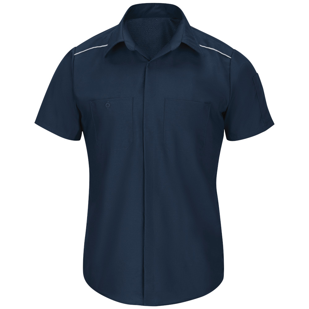 Camisa de trabajo Pro Airflow color Navy - Red Kap | Mastertec