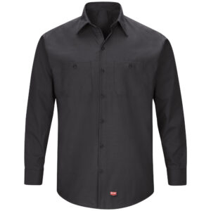 Camisa de trabajo con MIMIX™ RED KAP color Black - Red Kap | Mastertec