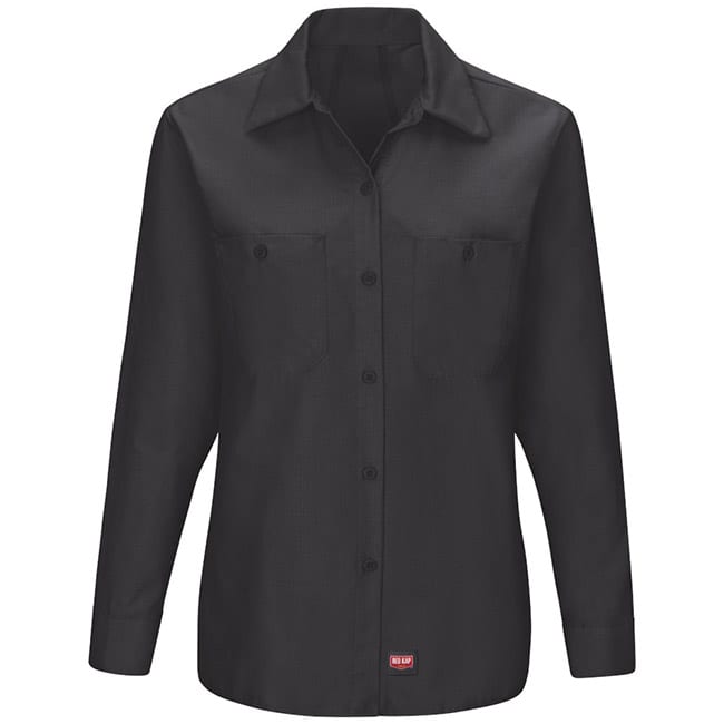 Blusa de trabajo con MIMIX™ color Black - Red Kap | Mastertec