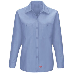 Blusa de trabajo con MIMIX™ color Light Blue - Red Kap | Mastertec