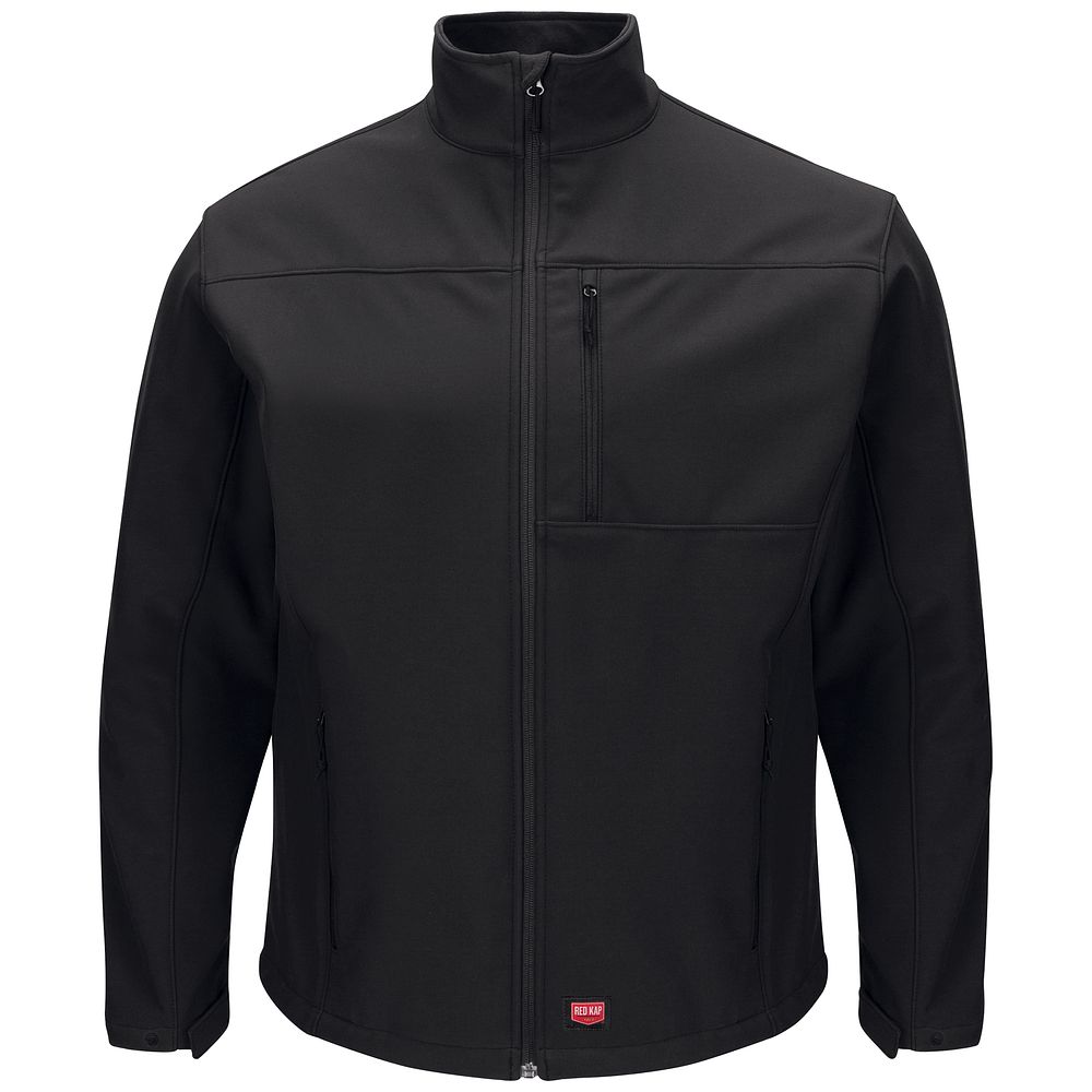 Chamarra impermeable de Lujo color Black - Red Kap | Mastertec