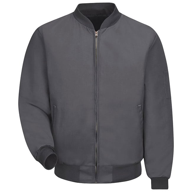 Chamarra lisa con forro, para equipos de trabajo color Charcoal - Red Kap | Mastertec