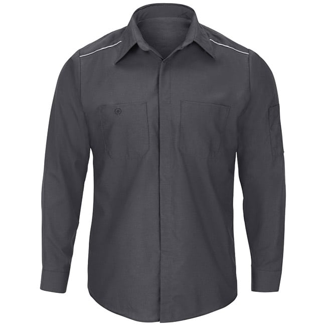Camisa de trabajo Pro Airflow para Hombre color Charcoal - Red Kap | Mastertec