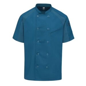 Filipina Manga Ranglán y Pro Airflow para Hombre color Teal Teal Mesh - Red Kap | Mastertec