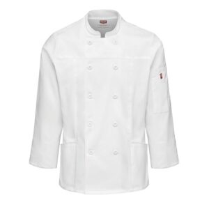 Filipina de lujo Pro Air Flow para mujer color White - Red Kap | Mastertec