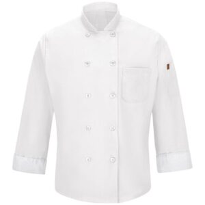 Filipina para hombre con OilBlok + MIMIX™ color White - Red Kap | Mastertec