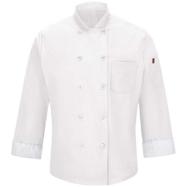 Filipina para hombre con OilBlok + MIMIX™ color White - Red Kap | Mastertec
