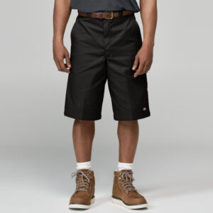 Shorts de trabajo 13″ con multiples bolsillos color Black - Dickies | Mastertec