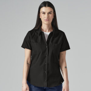 Blusa industrial de manga corta color Black - Dickies | Mastertec