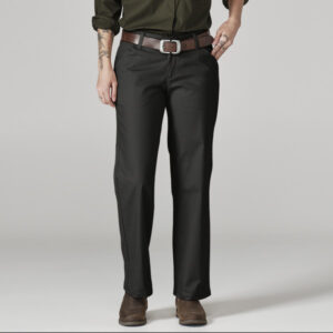 Pantalón de mujer de gabardina stretch color Black - Dickies | Mastertec