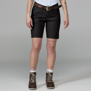 Short liso para mujer de 9″ color Black - Dickies | Mastertec