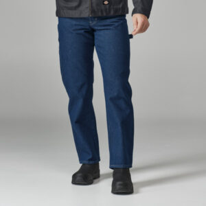 Jeans industriales para carpintero color Rinsed Indigo Blue - Dickies | Mastertec