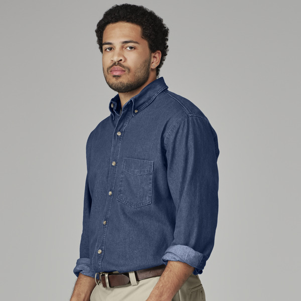 Camisa de mezclilla de manga larga - Dickies | Mastertec