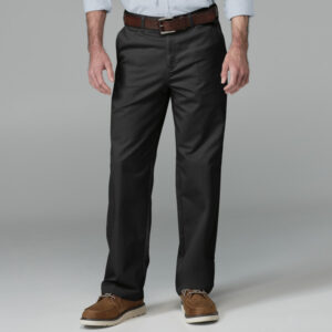 Pantalón Casual de algodón de frente liso color Black - Dickies | Mastertec