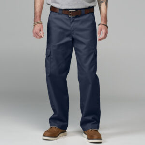 Pantalón de Hombre Industrial Corte Relajado Pierna Recta de Trabajo tipo Cargo color Dark Navy - Dickies | Mastertec