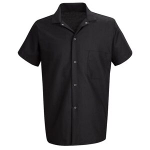 Camisa para Cocinero color Black - Red Kap | Mastertec