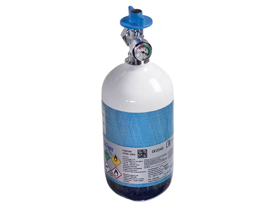 Cilindro de Oxígeno Dräger BG ProAir – Dräger México
