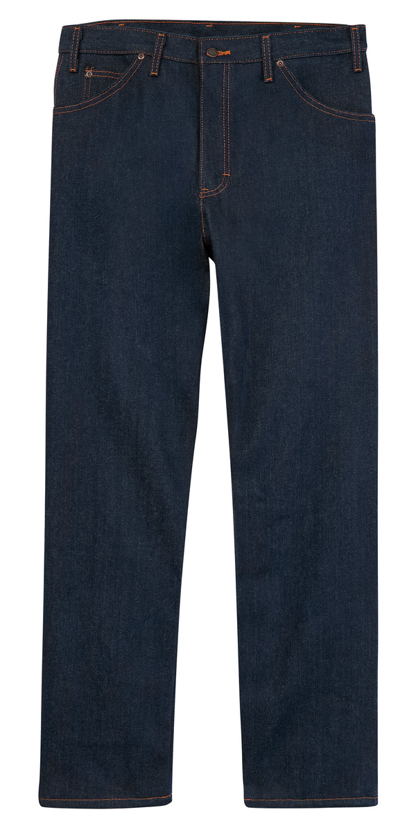 Jeans básicos de trabajo color Indigo Rigid - Dickies | Mastertec