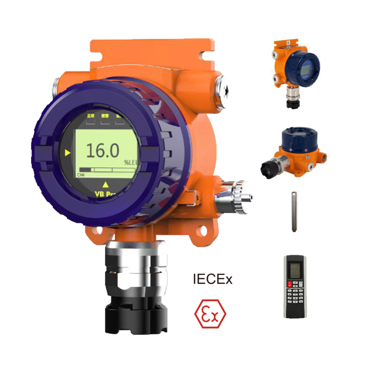 Detector fijo de gas Hanwei GTQ-WD2200
