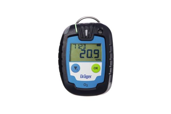 Dräger Pac 6000 O2, detector monogás portátil