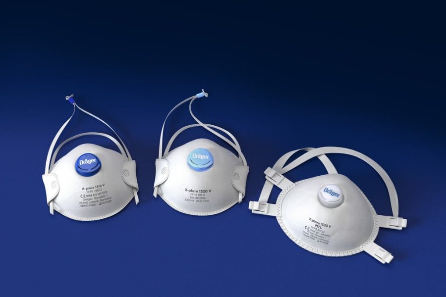 Dräger X-plore 1350, mascarilla desechable N95