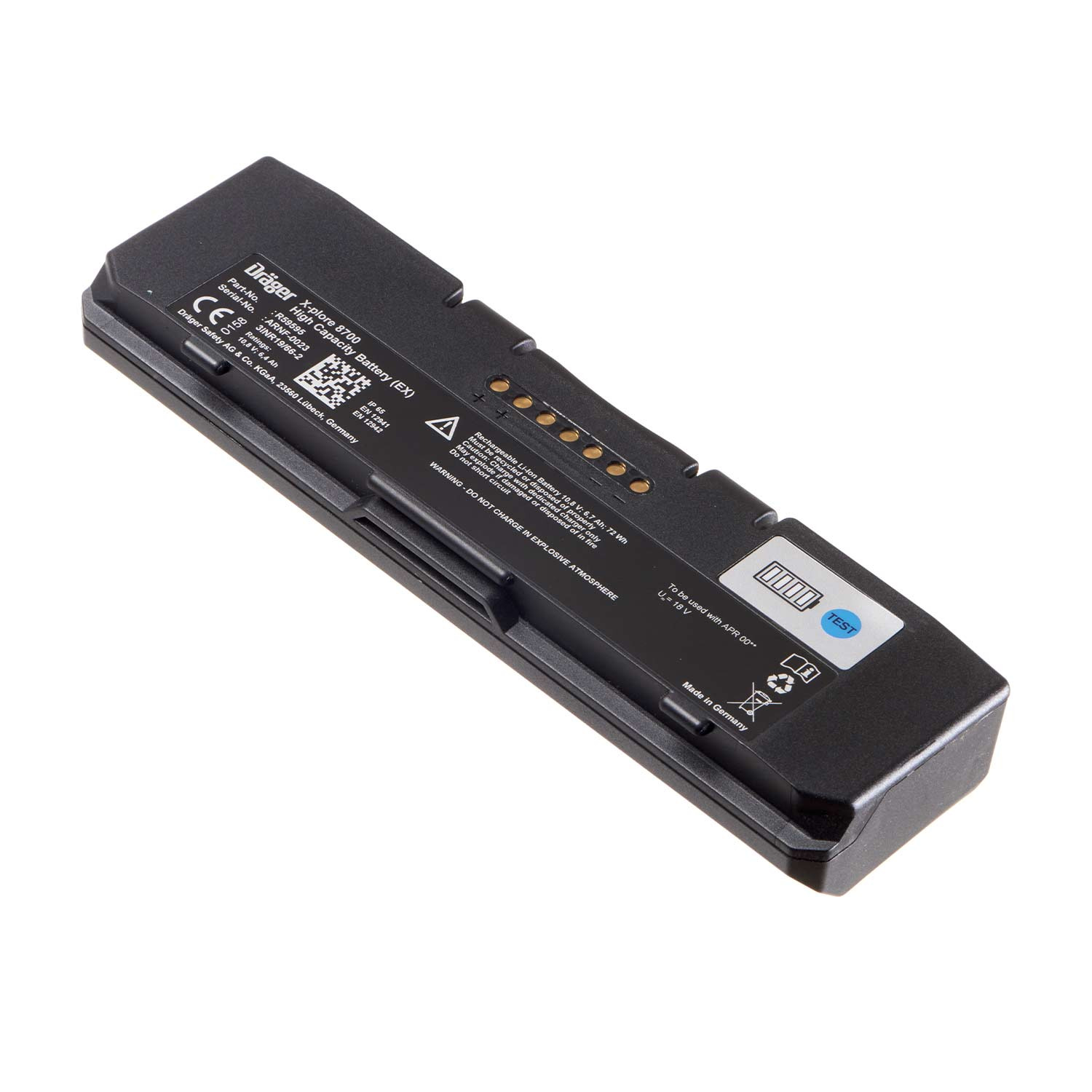 Dräger X-plore 8700 Batería de larga duración (EX)