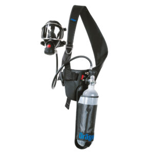 Dräger PAS Colt, aparato de respiración de línea de aire y escape