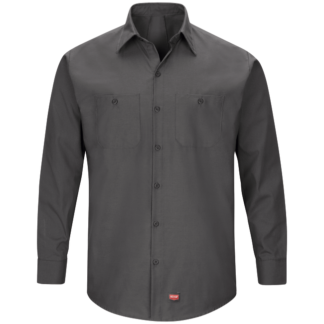 Camisa de trabajo con MIMIX™ RED KAP color Gris - Red Kap | Mastertec