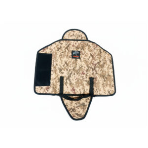 Polaina viborera Venöm Snake Gaiter militar camo Sköld, vista frontal