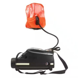 Dräger Saver CF 15, equipo de escape de flujo constante con capucha