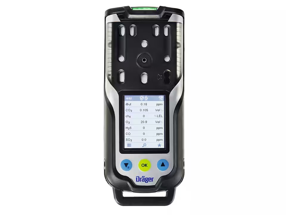 Dräger X-am 8000, detector multigás premium con bomba integrada